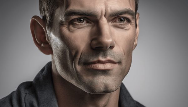 Transformer sa mâchoire carrée pour un visage plus masculin